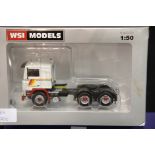 Boxed WSI models Volvo tractor unit. P&P Group 2 (£18+VAT for the first lot and £2+VAT for