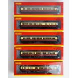 5x Hornby OO Gauge BR Collett Coaches - Inlcuding: 1x R4685, 1x R4686, 2x R4687, 1x R4688 - New Ex