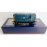 Bachmann OO Gauge 32-102B Class 08 748 BR Blue Livery - Boxed. P&P Group 2 (£18+VAT for the first