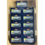 11x Bachmann OO Gauge 37-400 16T Tippler Wagons - All Boxed. P&P Group 2 (£18+VAT for the first
