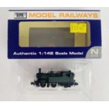 Dapol N Gauge ND001 GWR 0-4-2 No.1425 Steam Tank Loco - Boxed. P&P Group 1 (£14+VAT for the first