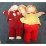 Two original Cabbage Patch dolls. P&P Group 2 (£18+VAT for the first lot and £2+VAT for subsequent