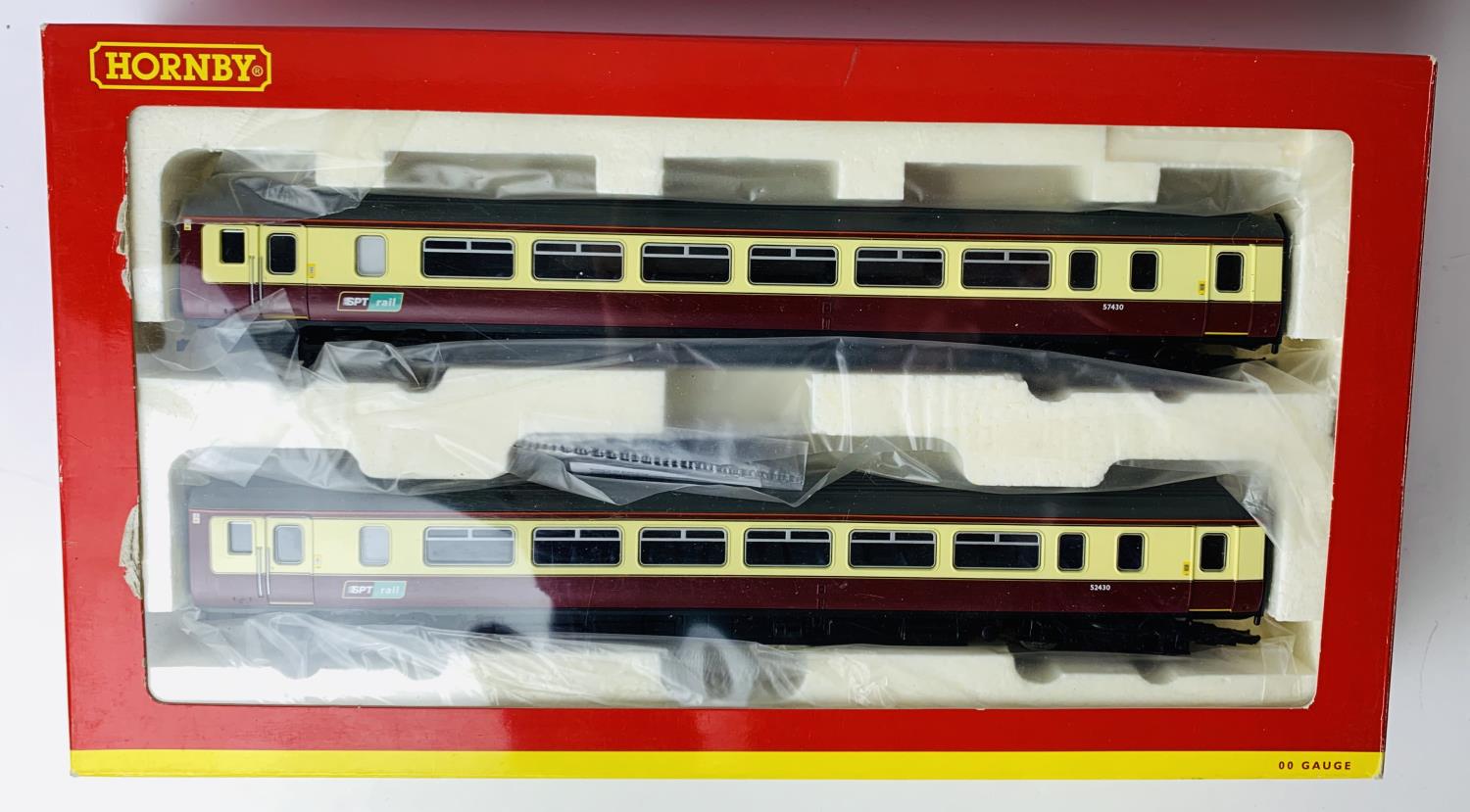 Hornby OO Gauge R2512 New Strathclyde PTE Class 156 2x Car DMU - Boxed with Instructions. P&P