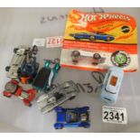 Collection of Hot Wheels and other die cast model vehicles inc bubble packed Hot Wheels Jack