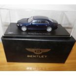 KY0SHO 1.43 Scale Bentley Flying Spur W12 (Peacock). P&P Group 2 (£18+VAT for the first lot and £2+