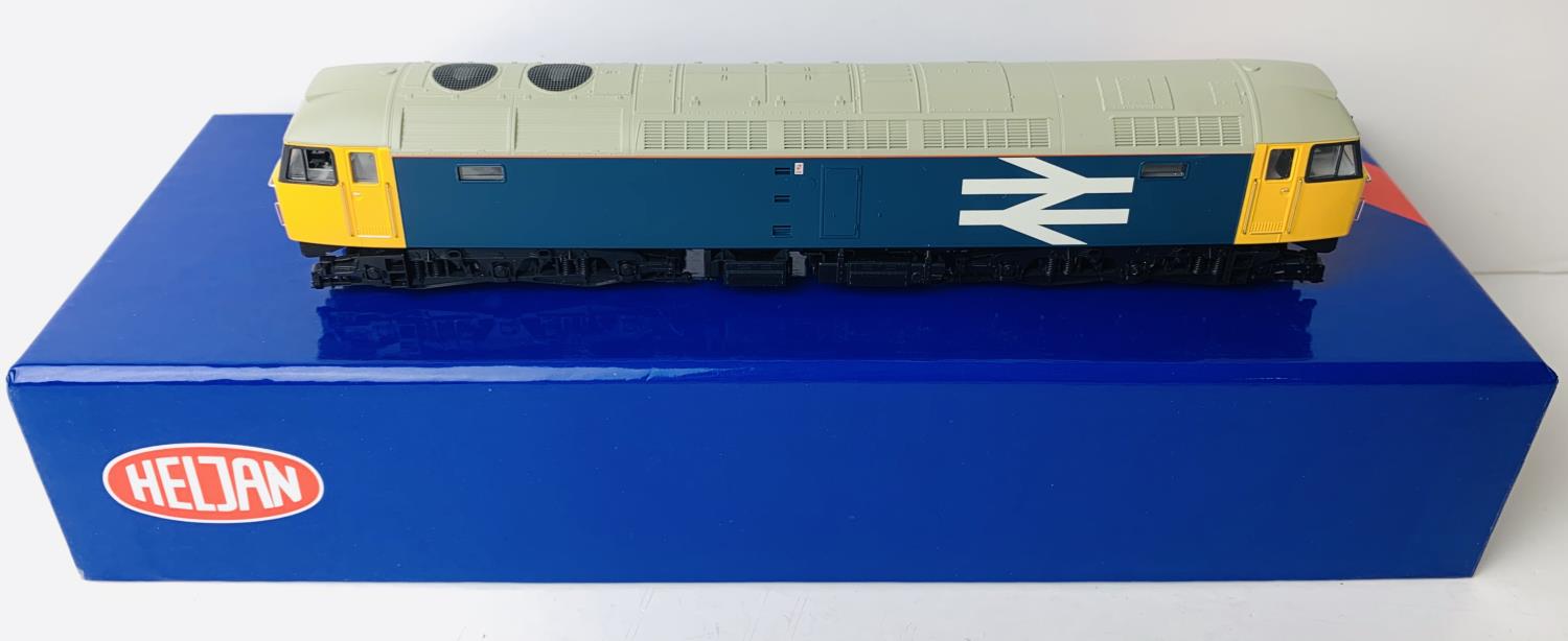 Heljan OO Gauge Class 47 BR Blue Large Logo - No Name / Number - Boxed with Instructions. P&P