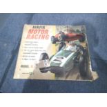 Airfix Motor Racing set MR7 with Cooper and Lotus GP cars, track, controllers, drivers manual etc,