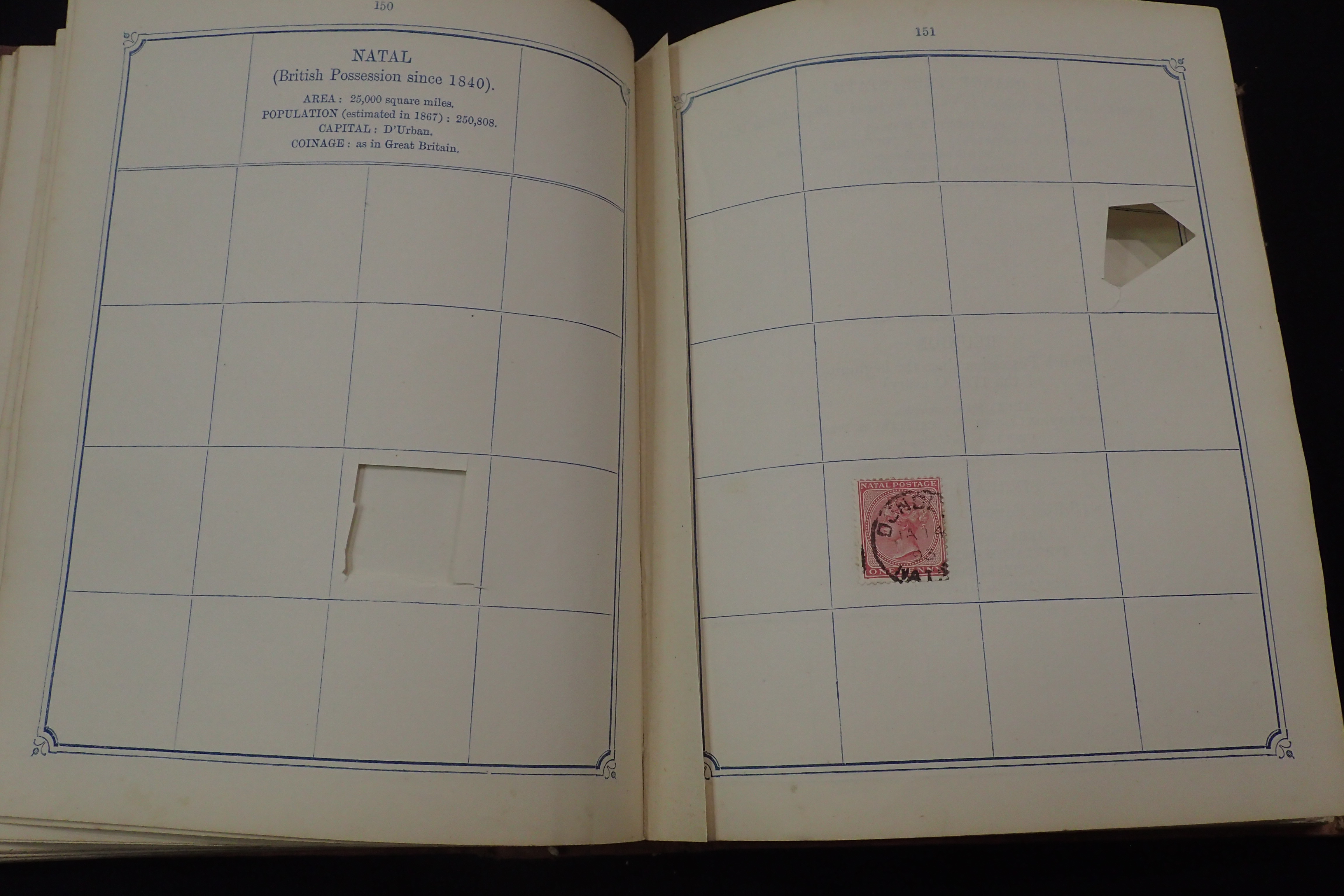 Box containing mixed stamp albums, largely not full and stamp pages etc. P&P Group 2 (£18+VAT for - Image 4 of 7