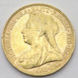 Victoria 1894 full sovereign. P&P Group 1 (£14+VAT for the first lot and £1+VAT for subsequent lots)