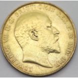 Edward VII 1907 full sovereign. P&P Group 1 (£14+VAT for the first lot and £1+VAT for subsequent