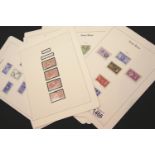 Loose album pages of British stamps. P&P Group 1 (£14+VAT for the first lot and £1+VAT for