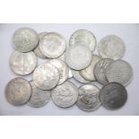 Twenty steel reproduction coins. P&P Group 1 (£14+VAT for the first lot and £1+VAT for subsequent