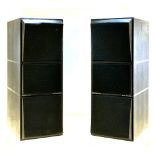 Bang and Olufsen pair of Beovox CX 100 stereo speakers and cables. P&P Group 3 (£25+VAT for the