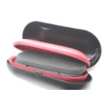 Omega sunglasses type wristwatch box with outer case. P&P Group 1 (£14+VAT for the first lot and £