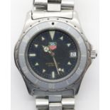Gents Tag Heuer quartz 2000 range watch. P&P Group 1 (£14+VAT for the first lot and £1+VAT for