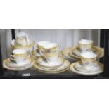 Vienna Thun ceramic 21 piece tea service. P&P Group 3 (£25+VAT for the first lot and £5+VAT for