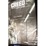 One sheet film poster Creed in good condition with no tears, 155 x 117 cm. P&P Group 2 (£18+VAT