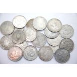 Twenty steel reproduction coins. P&P Group 1 (£14+VAT for the first lot and £1+VAT for subsequent