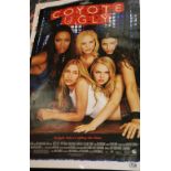 One sheet American film poster Coyote Ugly 2000 70 x 100 cm. P&P Group 2 (£18+VAT for the first