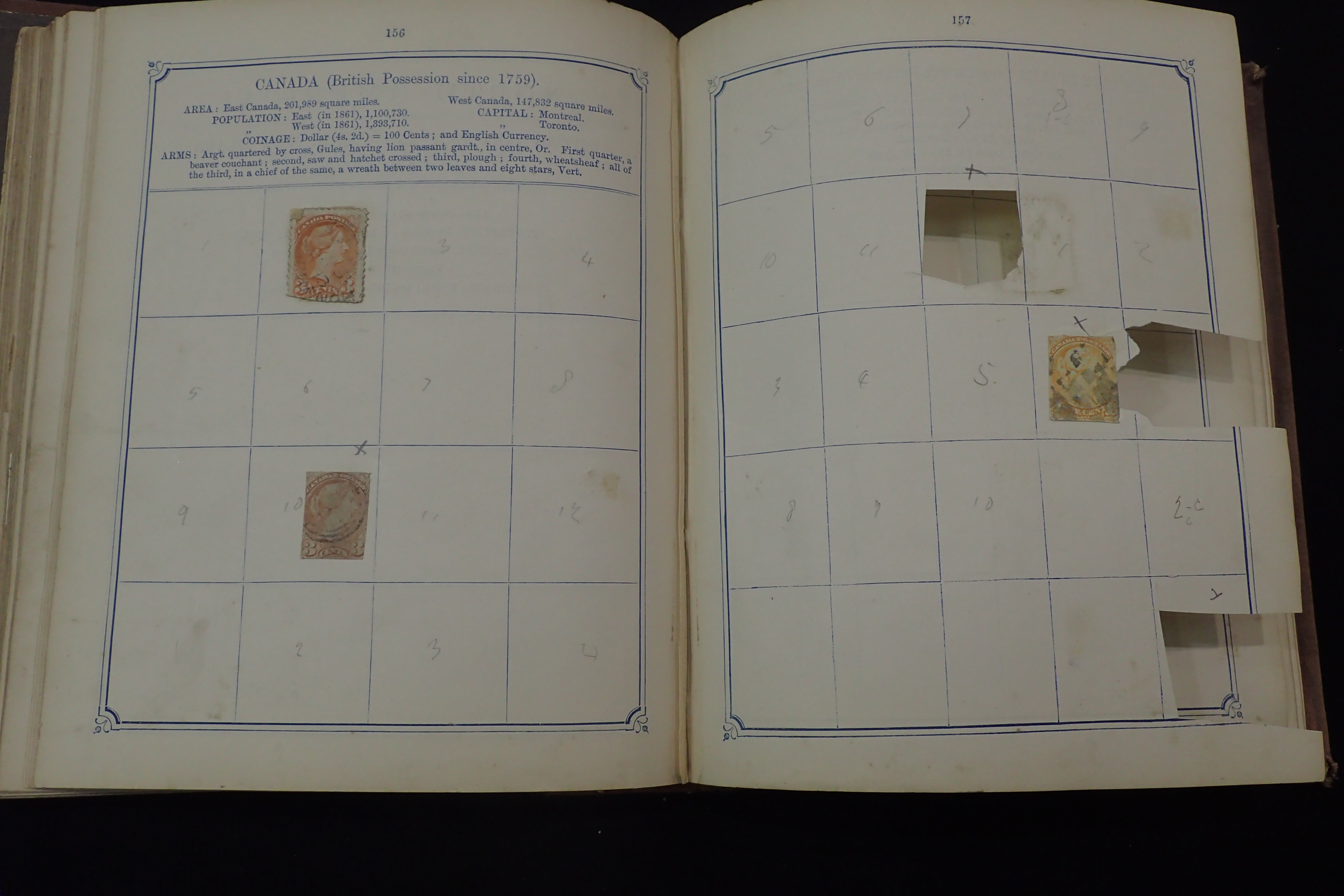 Box containing mixed stamp albums, largely not full and stamp pages etc. P&P Group 2 (£18+VAT for - Image 3 of 7