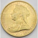 Victoria 1893 full sovereign. P&P Group 1 (£14+VAT for the first lot and £1+VAT for subsequent lots)