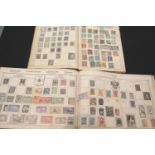Two French albums of world stamps. P&P Group 2 (£18+VAT for the first lot and £2+VAT for