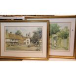 Signed limited edition 160/500 Somerset village scene, signed Sturgeon. This lot is not available