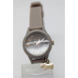 Authentic ladies Radley wristwatch on a rubber strap. P&P Group 1 (£14+VAT for the first lot and £