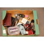 Box of mixed phones and media players including Nintendo DS, etc. P&P Group 2 (£18+VAT for the first