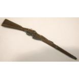 Good quality cast metal miniature Berthier Carbine 98, L: 15 cm. P&P Group 1 (£14+VAT for the