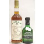 Ledaig 20 year old Mull whisky 70cl 40% vol and Tobermory Mull whisky, 40% vol 35cl. P&P Group 2 (£