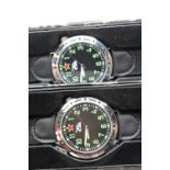 Two new boxed Russian tank wristwatches. P&P Group 1 (£14+VAT for the first lot and £1+VAT for