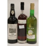 Three bottles of Port: Warres Otima 10 year old Tawny Port 50cl, 1984 vintage Port Quinta da