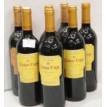 Seven bottles of Rioja Campo Viejo 2 x Reserva 2003 5 x Crianza 2004 75cl. P&P Group 3(£25+VAT for