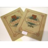 Two completed cigarette card albums, Uniforms of Colonial Troops. P&P Group 1 (£14+VAT for the first