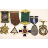 Collection of mixed enamel badges, mainly RAOB. P&P Group 1 (£14+VAT for the first lot and £1+VAT