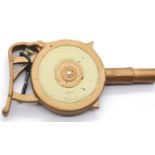 Good quality cast metal miniature 19thC French repeater Turbiaux gun, L: 17 cm. P&P Group 1 (£14+VAT