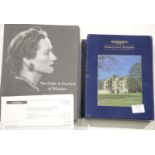 Sotheby's auction catalogues for the grand Duke and Duchess of Windsor sale in 3 vols (Public,