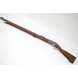 Good quality cast metal miniature 1886/1893 French Lebel rifle, L: 21 cm. P&P Group 1 (£14+VAT for