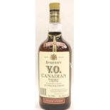 1.14lt bottle of VO Canadian Whisky. P&P Group 2 (£18+VAT for the first lot and £2+VAT for