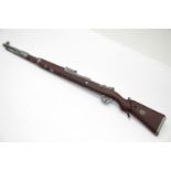 Good quality cast metal miniature German Mauser KAR 98, L: 17 cm. P&P Group 1 (£14+VAT for the first