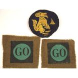 Mixed military fabric badges. P&P Group 1 (£14+VAT for the first lot and £1+VAT for subsequent lots)