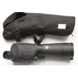 Cased 20-60x60 spotting scope. P&P Group 2 (£18+VAT for the first lot and £2+VAT for subsequent