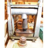 Two vintage paraffin heaters. This lot is not available for in-house P&P, please contact the
