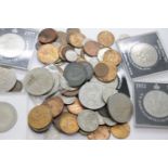 Mixed UK coinage including small quantity of silver. P&P Group 1 (£14+VAT for the first lot and £1+
