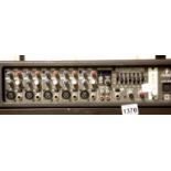 Euro power PM518M Behringer 180 watt powered mixer with multi-fx processor and FBQ feedback