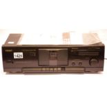 Teac V377 stereo cassette deck. P&P Group 3 (£25+VAT for the first lot and £5+VAT for subsequent