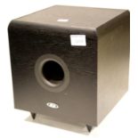 Eltax Atomic A6 subwoofer. P&P Group 3 (£25+VAT for the first lot and £5+VAT for subsequent lots)