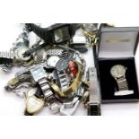 Mixed ladies watches including two nurses fob watches. P&P Group 1 (£14+VAT for the first lot and £