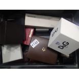 Collection of wristwatch and jewellery empty boxes including Bulova and Pandora P&P Group 1 (£14+VAT